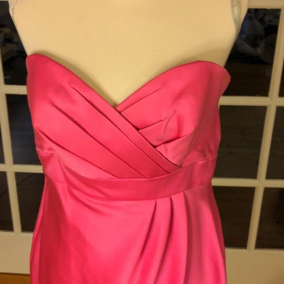Alfred Angelo Barbie Pink Strapless dress size 10 - Picture 5 of 6